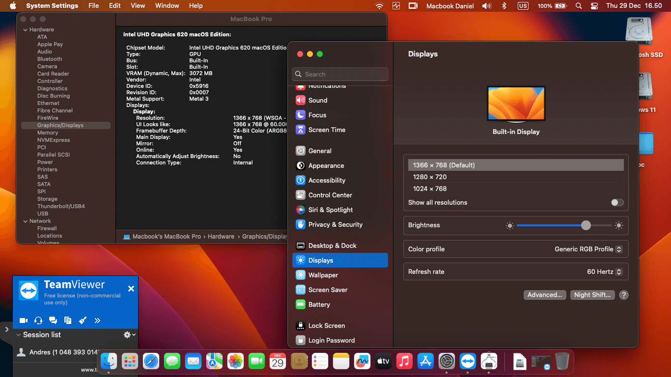 Lenovo Thinkpad X280 3rd [KabyLake R   Intel UHD 620 + PS2]   OpenCore 6